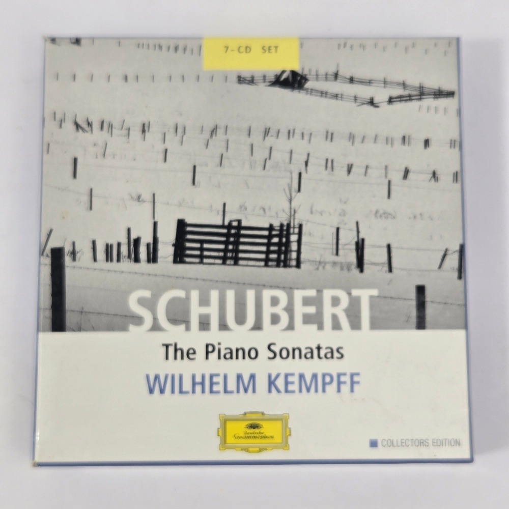 Wilhelm Kempff Schubert The Piano Sonatas 7-CD Deutsche Grammophon VG+/EX
